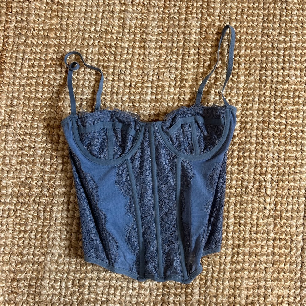 OU Lace Corset Top
